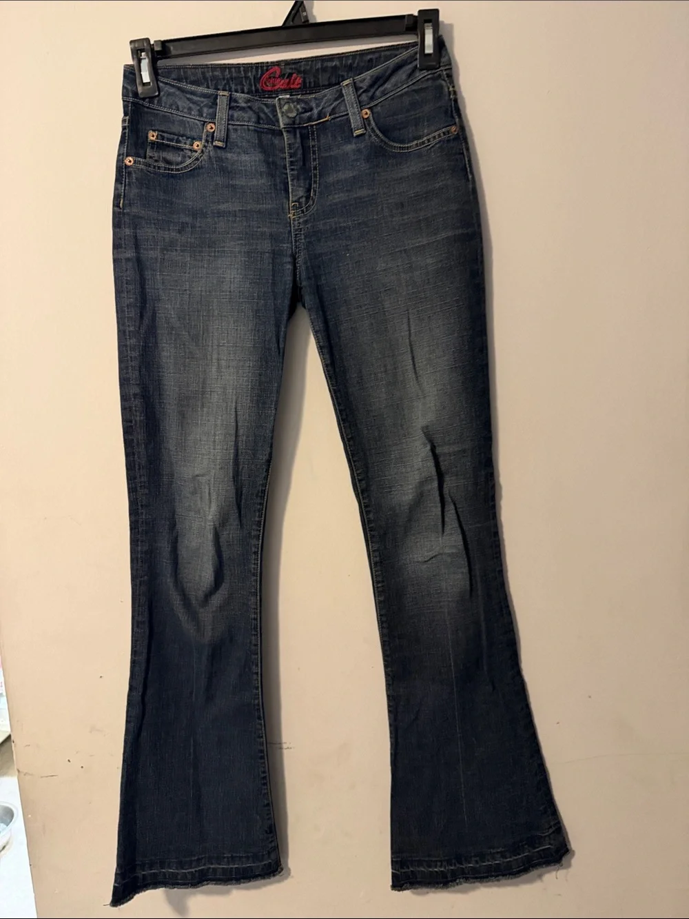 Cato Dark Blue Flare Jeans - Women's Classic Flared Denim